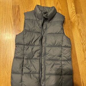 Gray Puffer Vest